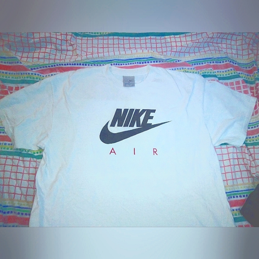 XL White NIKE AIR Tee Shirt - Picture 2 of 3